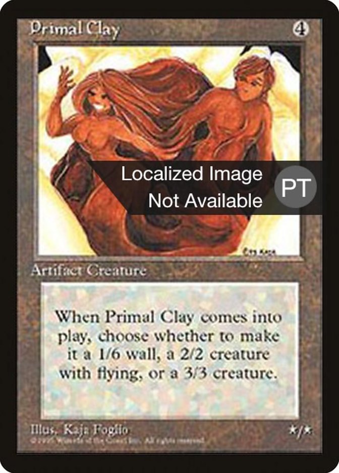 Primal Clay [Fourth Edition (Foreign Black Border)] | Chromatic Games