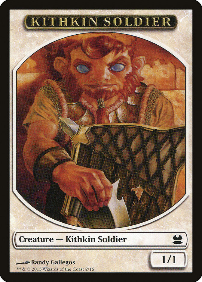 Kithkin Soldier Token [Modern Masters Tokens] | Chromatic Games