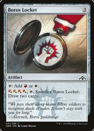 Boros Locket [Guilds of Ravnica] | Chromatic Games