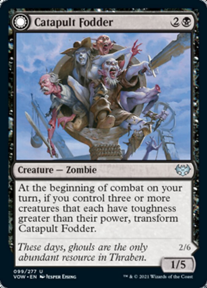 Catapult Fodder // Catapult Captain [Innistrad: Crimson Vow] | Chromatic Games