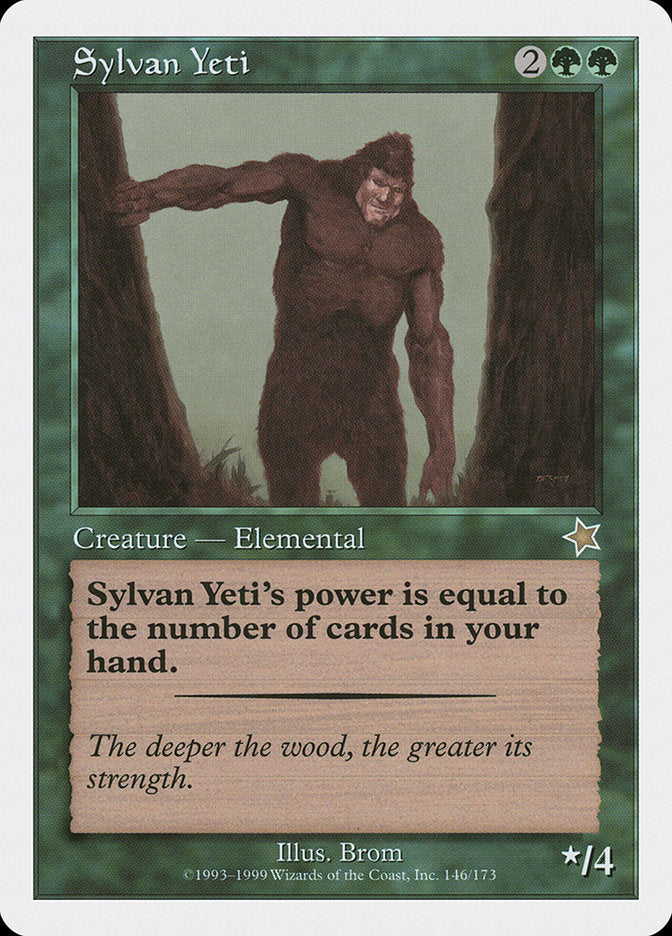 Sylvan Yeti [Starter 1999] | Chromatic Games