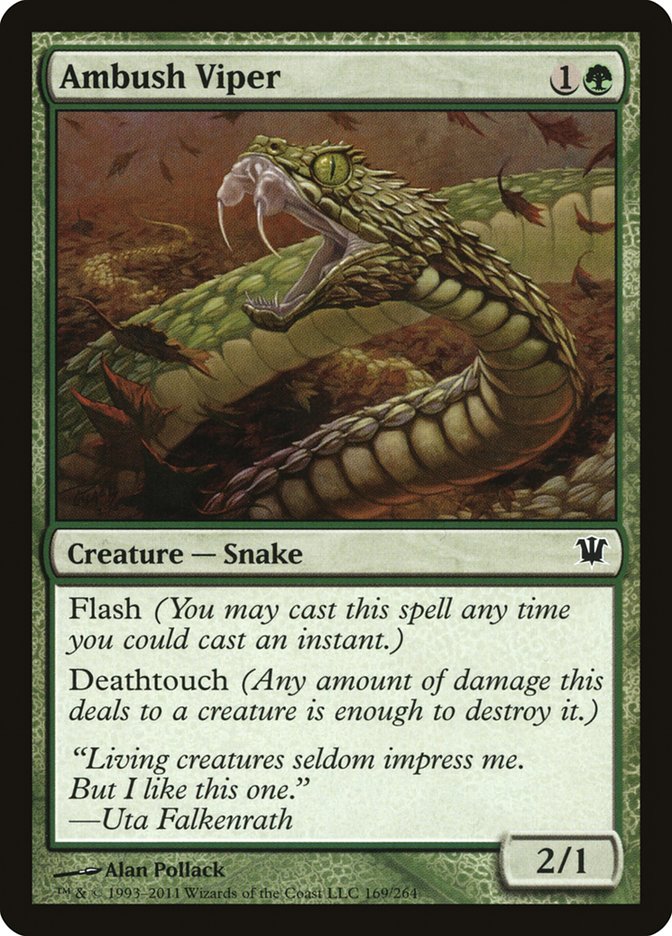 Ambush Viper [Innistrad] | Chromatic Games