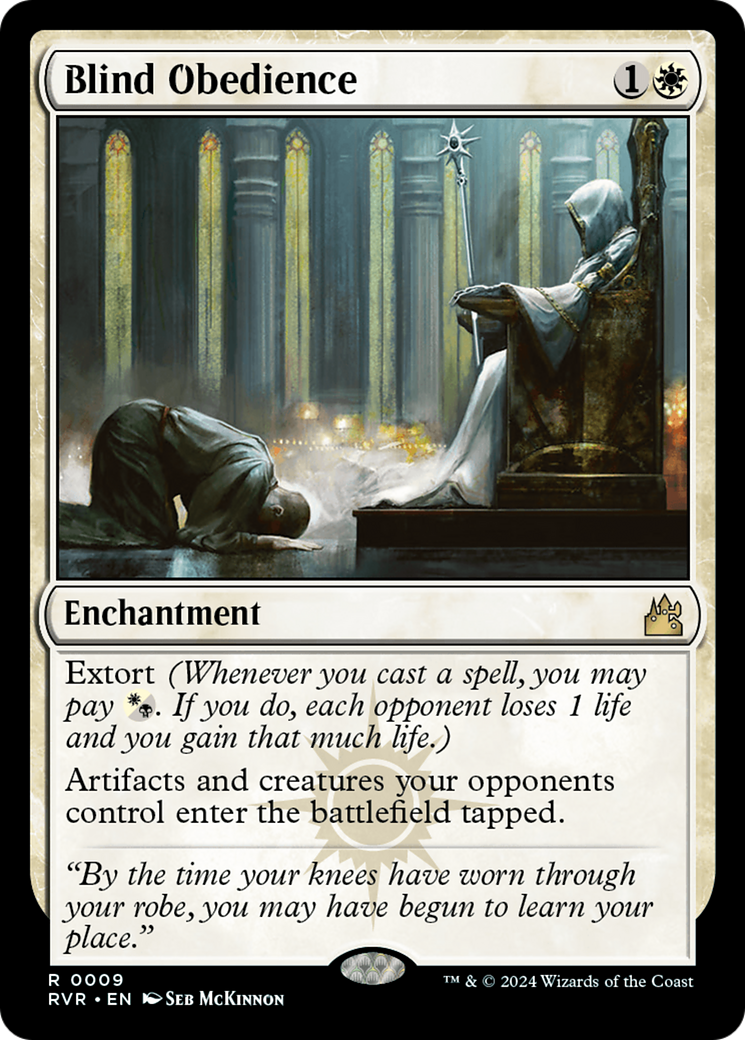 Blind Obedience [Ravnica Remastered] | Chromatic Games