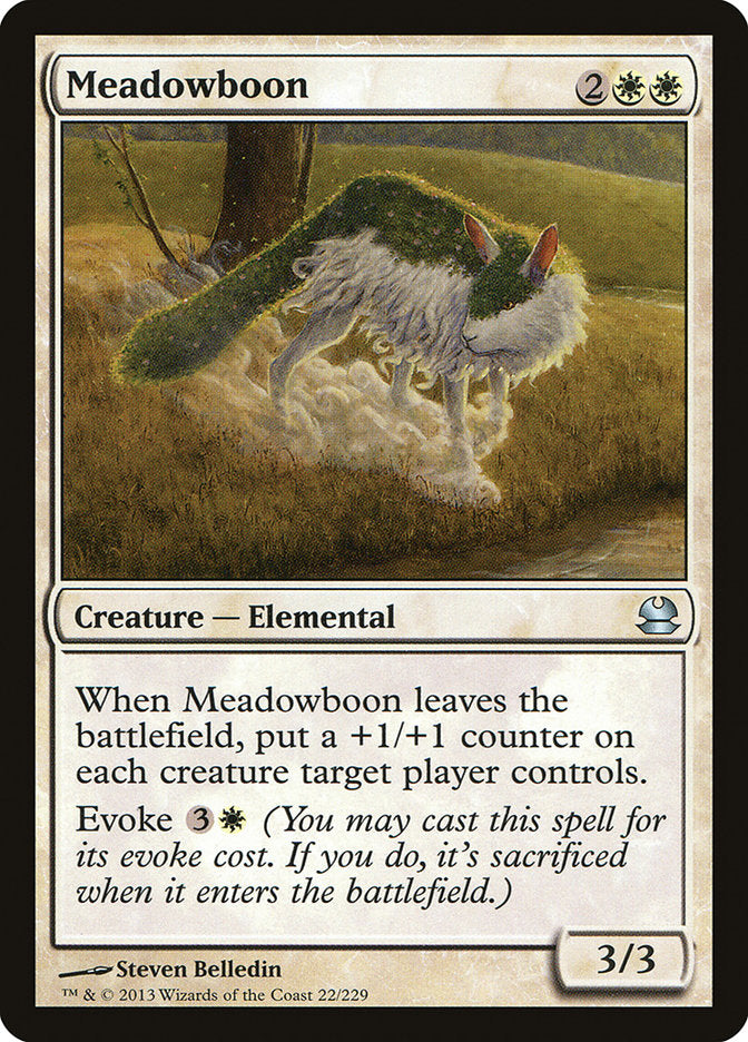 Meadowboon [Modern Masters] | Chromatic Games