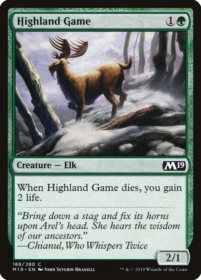 Highland Game [Core Set 2019] | Chromatic Games