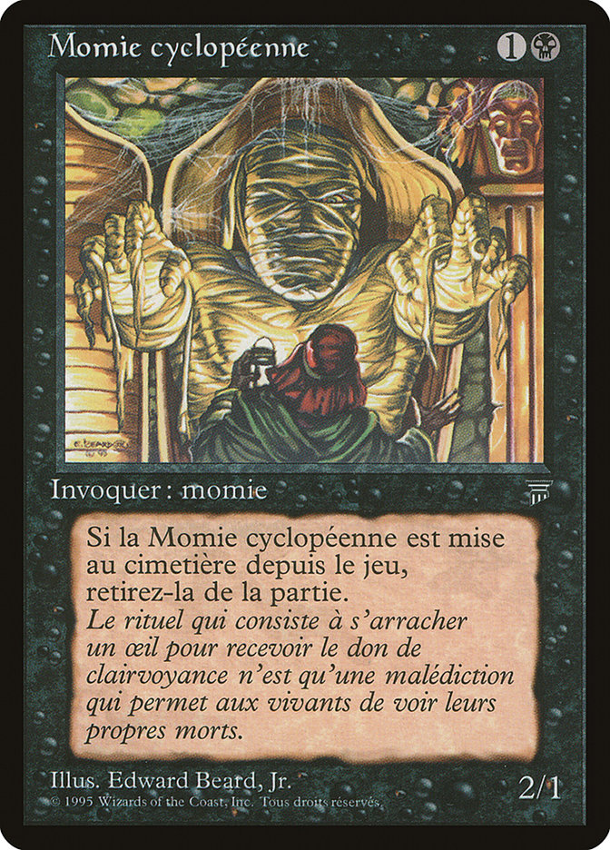 Cyclopean Mummy (French) - "Momie cyclopeenne" [Renaissance] | Chromatic Games