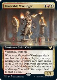 Venerable Warsinger (Extended Art) [Strixhaven: School of Mages] | Chromatic Games