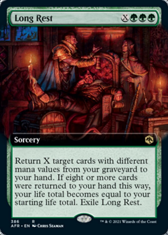 Long Rest (Extended Art) [Dungeons & Dragons: Adventures in the Forgotten Realms] | Chromatic Games
