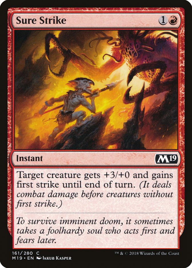 Sure Strike [Core Set 2019] | Chromatic Games