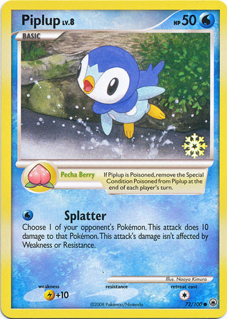 Piplup [Countdown Calendar Promos] | Chromatic Games