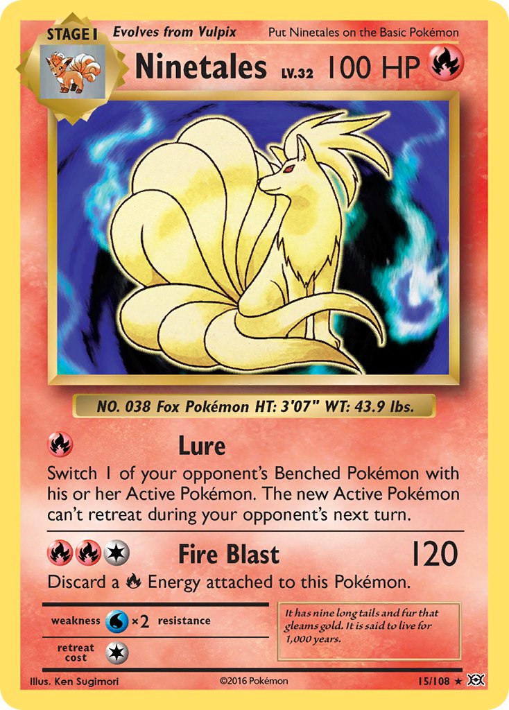 Ninetales (XY Evolutions) [Theme Deck Exclusives] | Chromatic Games