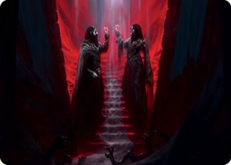 Vampires' Vengeance Art Card [Innistrad: Crimson Vow Art Series] | Chromatic Games