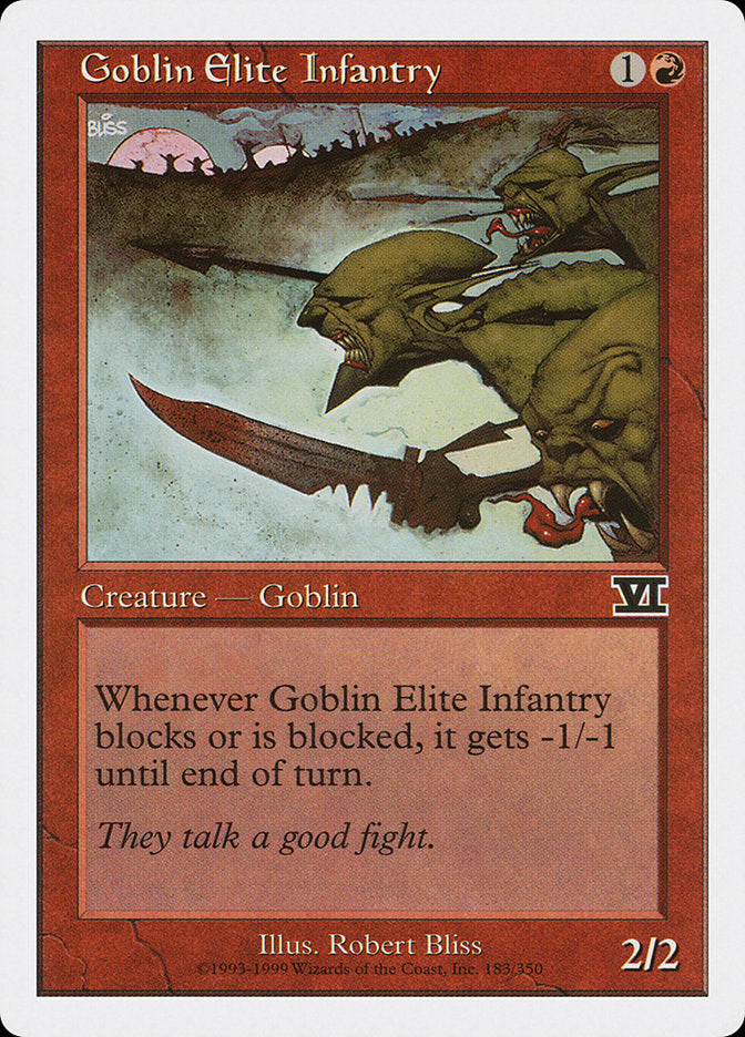 Goblin Elite Infantry [Classic Sixth Edition] | Chromatic Games