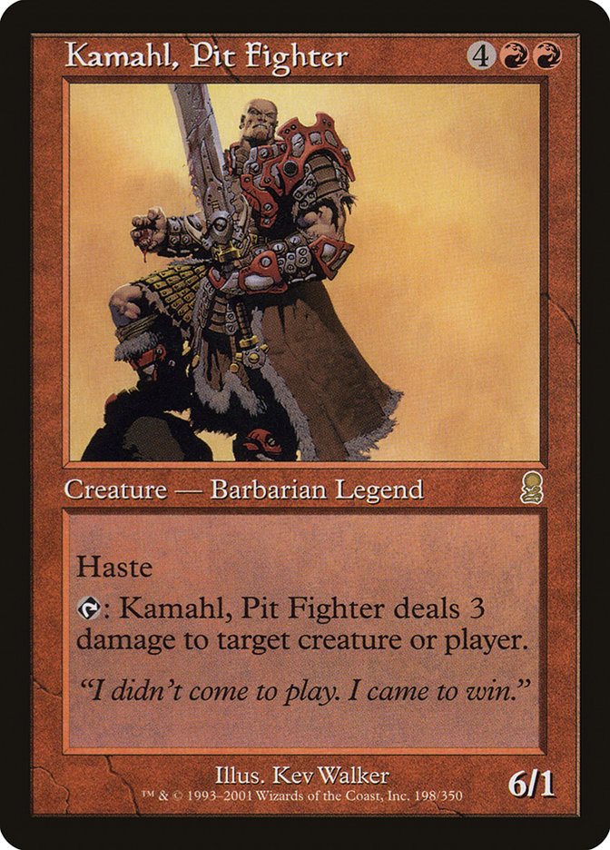 Kamahl, Pit Fighter [Odyssey] | Chromatic Games