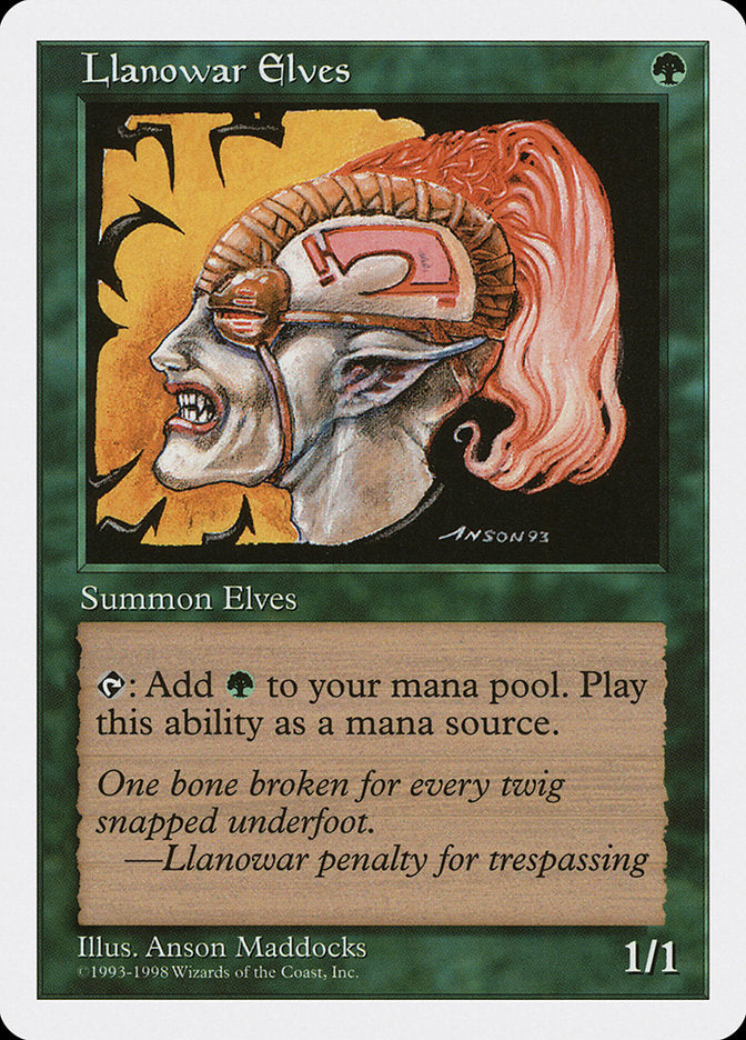 Llanowar Elves [Anthologies] | Chromatic Games