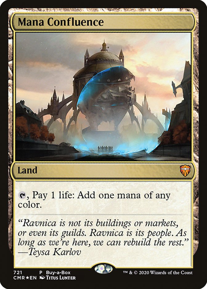 Mana Confluence (Buy-A-Box) [Commander Legends Promos] | Chromatic Games