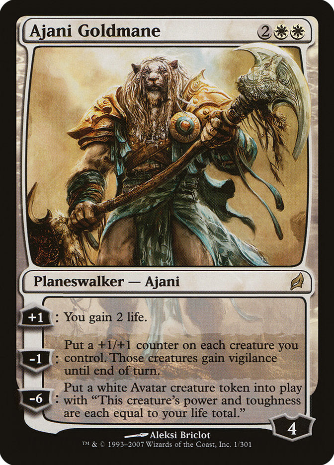 Ajani Goldmane [Lorwyn] | Chromatic Games