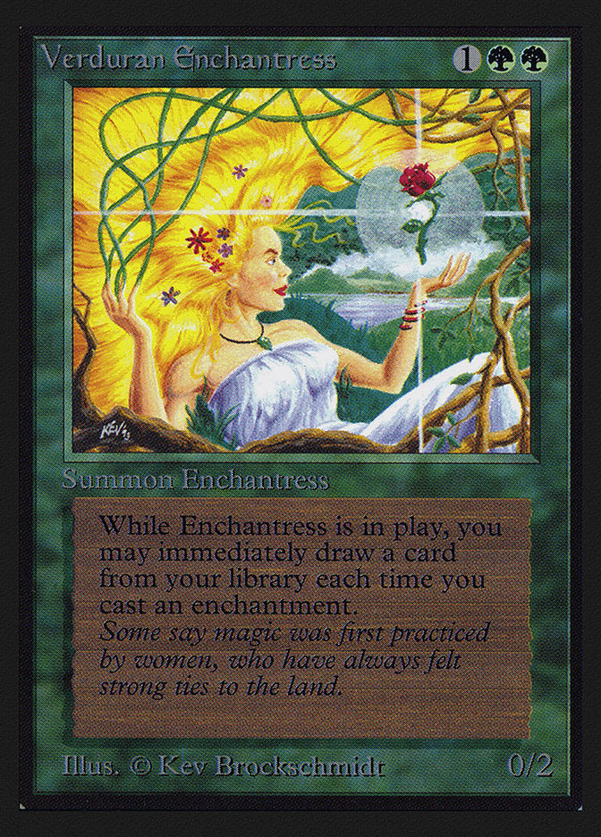 Verduran Enchantress [International Collectors' Edition] | Chromatic Games