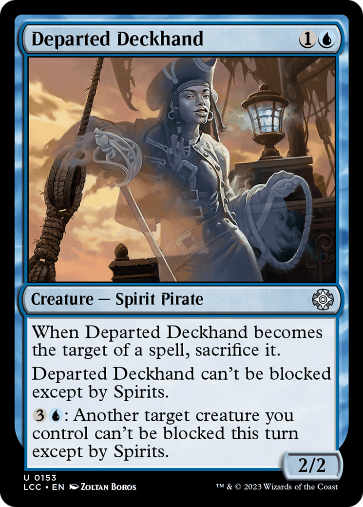 Departed Deckhand [The Lost Caverns of Ixalan Commander] | Chromatic Games