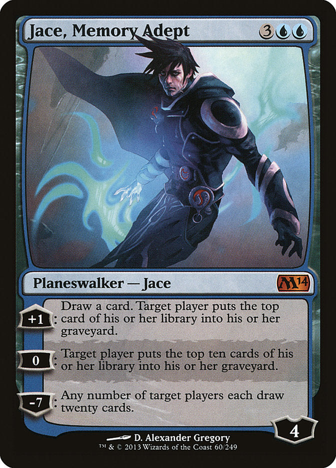 Jace, Memory Adept [Magic 2014] | Chromatic Games