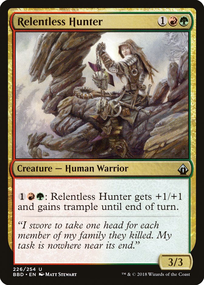 Relentless Hunter [Battlebond] | Chromatic Games