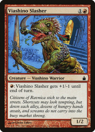 Viashino Slasher [Ravnica: City of Guilds] | Chromatic Games