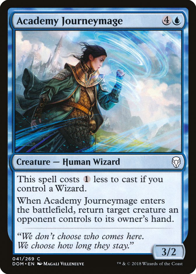 Academy Journeymage [Dominaria] | Chromatic Games