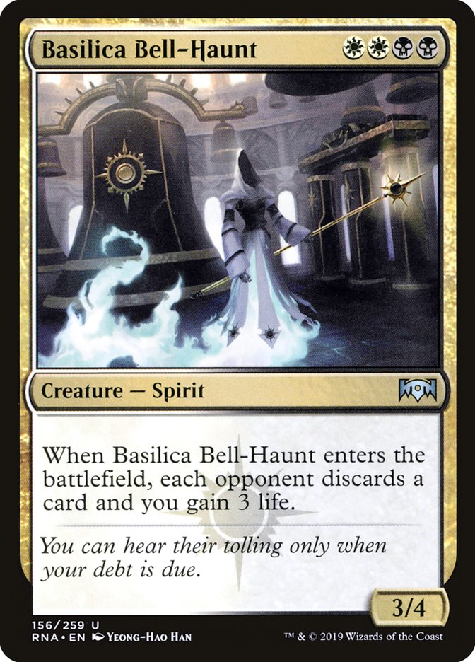 Basilica Bell-Haunt [Ravnica Allegiance] | Chromatic Games