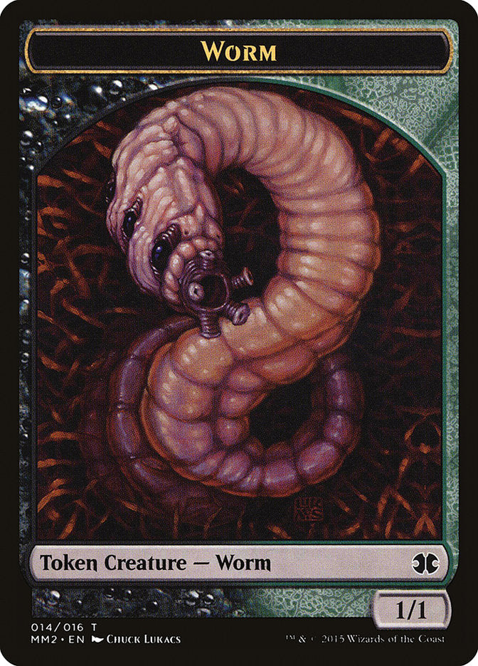 Worm Token [Modern Masters 2015 Tokens] | Chromatic Games