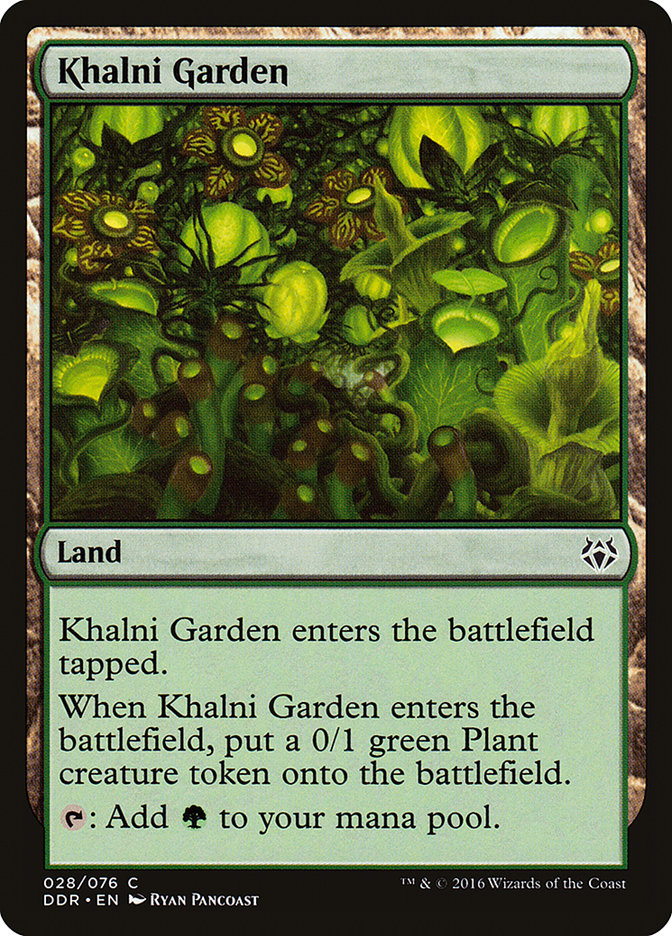 Khalni Garden [Duel Decks: Nissa vs. Ob Nixilis] | Chromatic Games