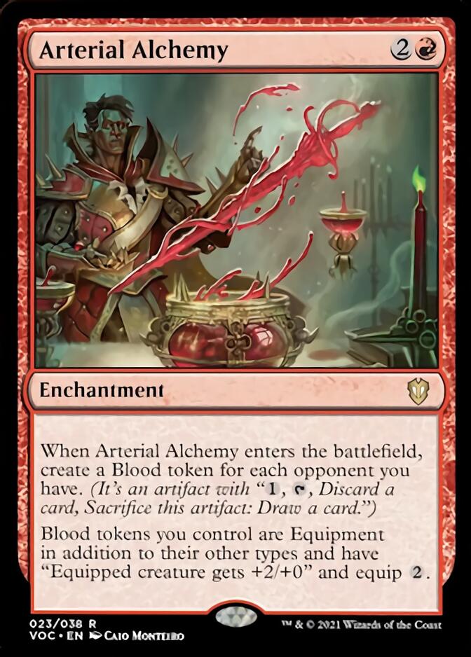 Arterial Alchemy [Innistrad: Crimson Vow Commander] | Chromatic Games