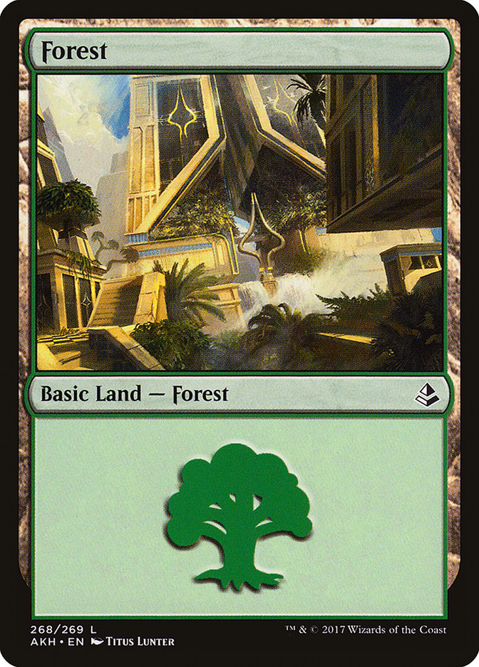 Forest (268) [Amonkhet] | Chromatic Games