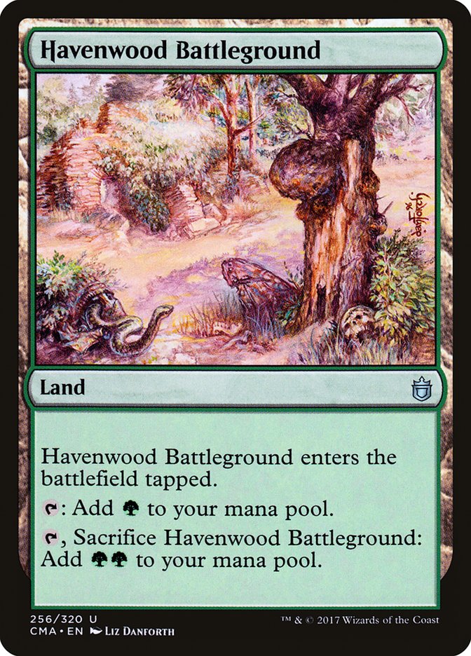 Havenwood Battleground [Commander Anthology] | Chromatic Games