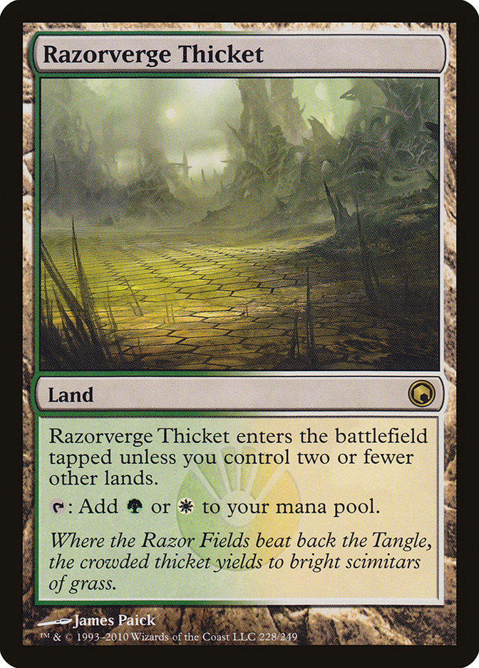 Razorverge Thicket [Scars of Mirrodin] | Chromatic Games