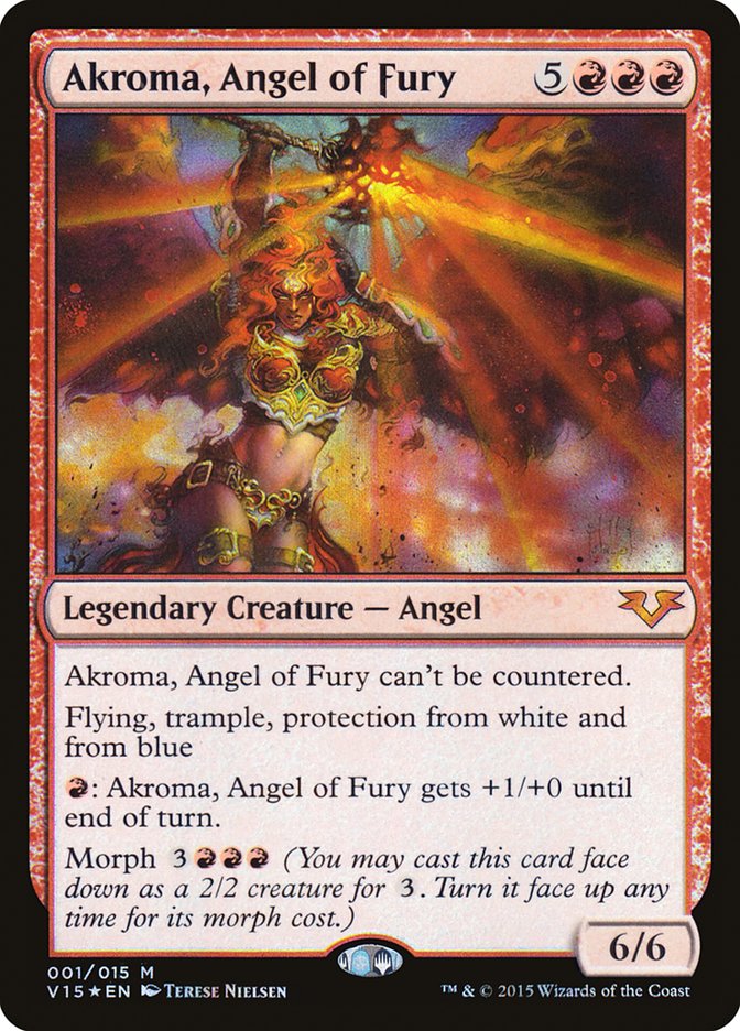 Akroma, Angel of Fury [From the Vault: Angels] | Chromatic Games