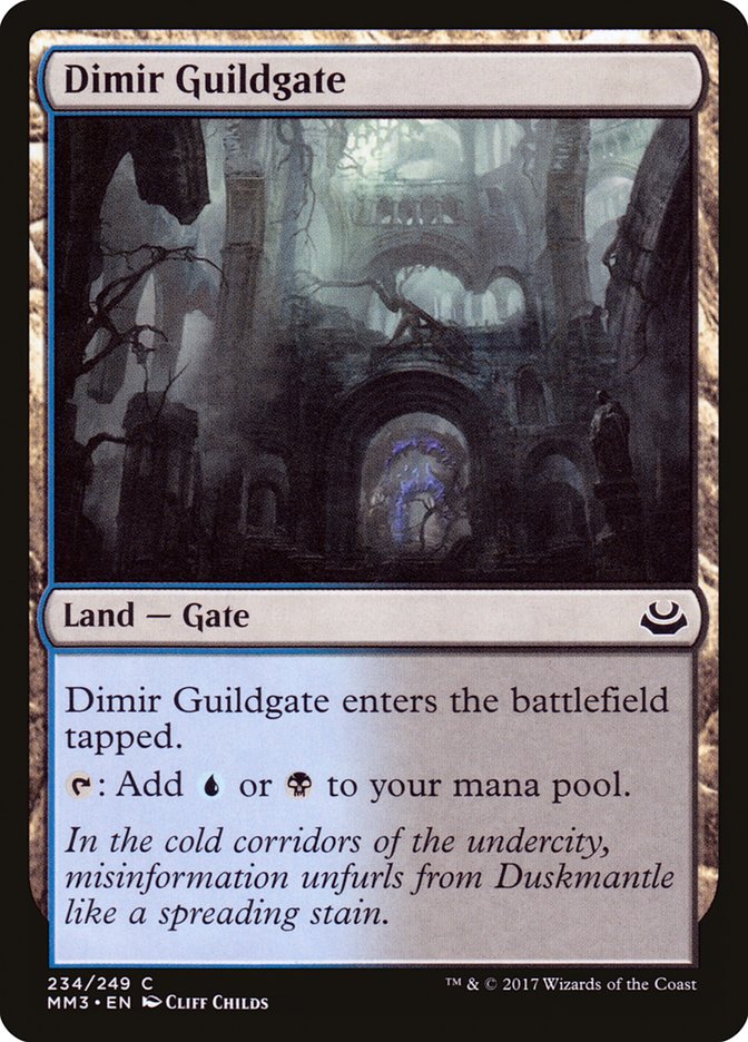 Dimir Guildgate [Modern Masters 2017] | Chromatic Games