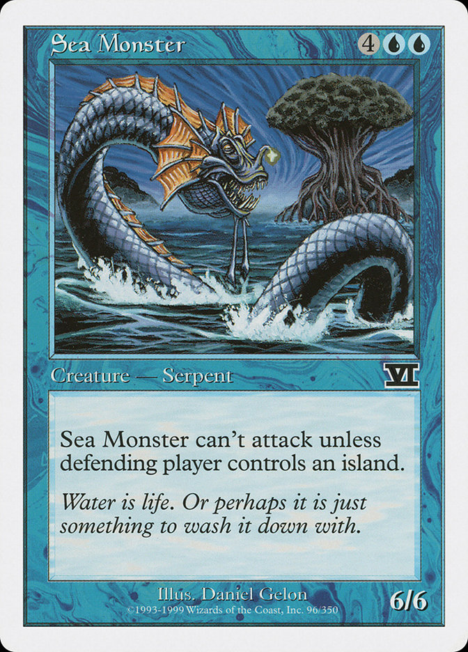 Sea Monster [Classic Sixth Edition] | Chromatic Games