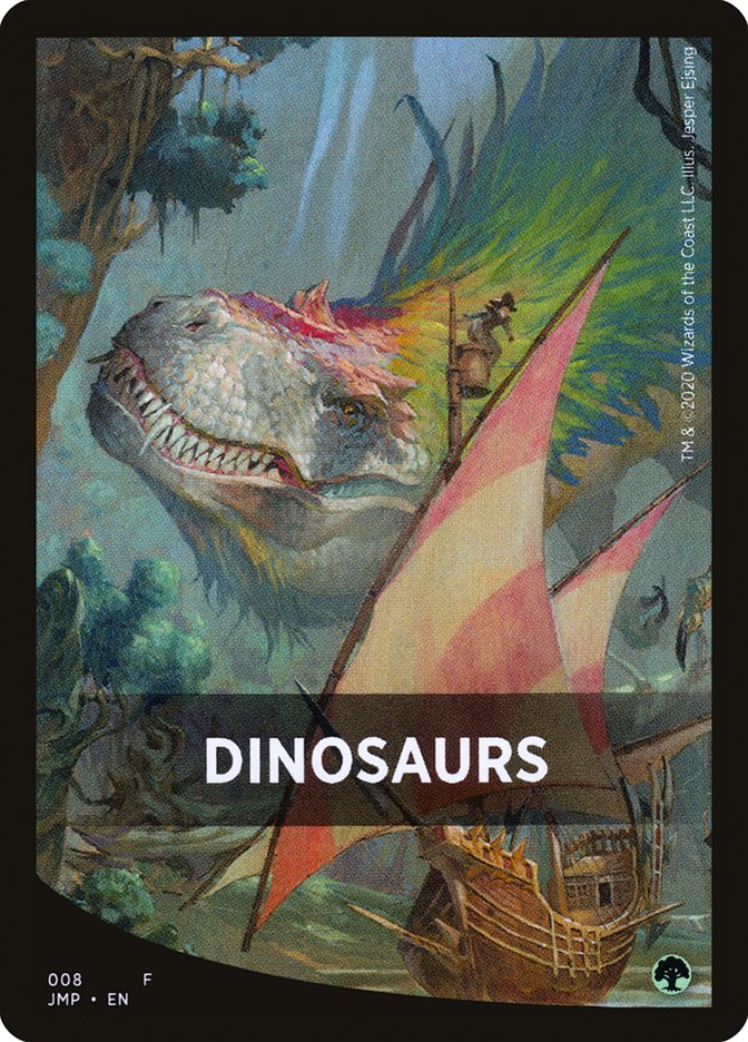 Dinosaurs Theme Card [Jumpstart Front Cards] | Chromatic Games