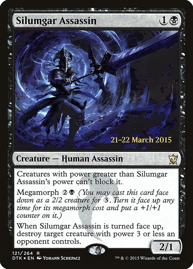 Silumgar Assassin [Dragons of Tarkir Prerelease Promos] | Chromatic Games