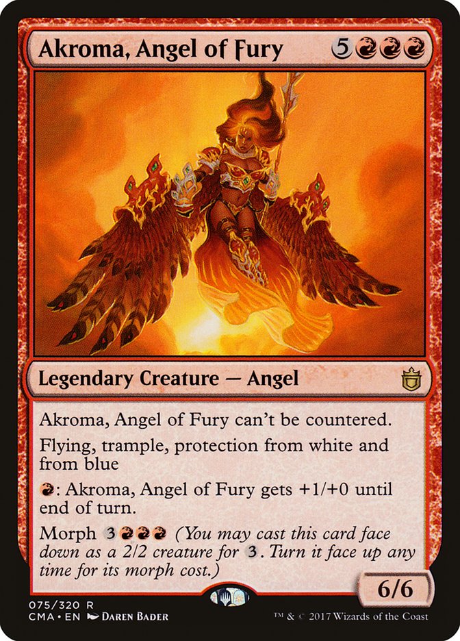 Akroma, Angel of Fury [Commander Anthology] | Chromatic Games