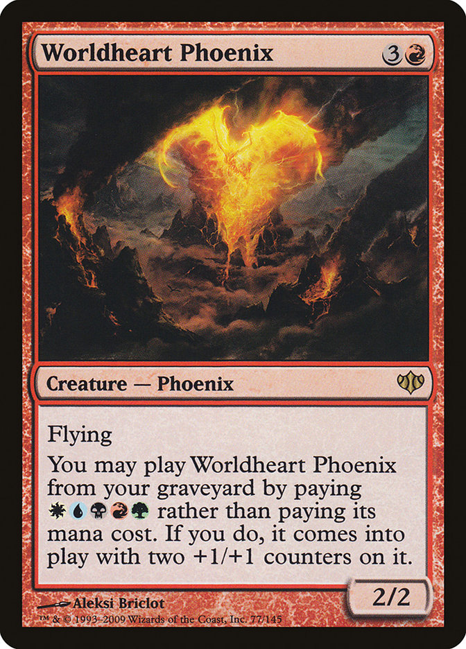 Worldheart Phoenix [Conflux] | Chromatic Games