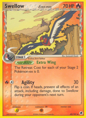 Swellow (40/101) (Delta Species) [EX: Dragon Frontiers] | Chromatic Games