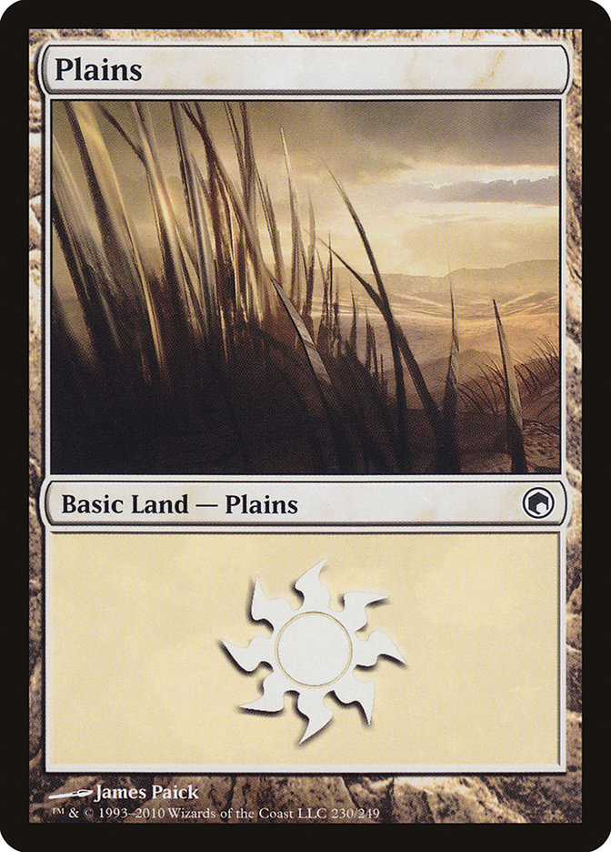 Plains (230) [Scars of Mirrodin] | Chromatic Games