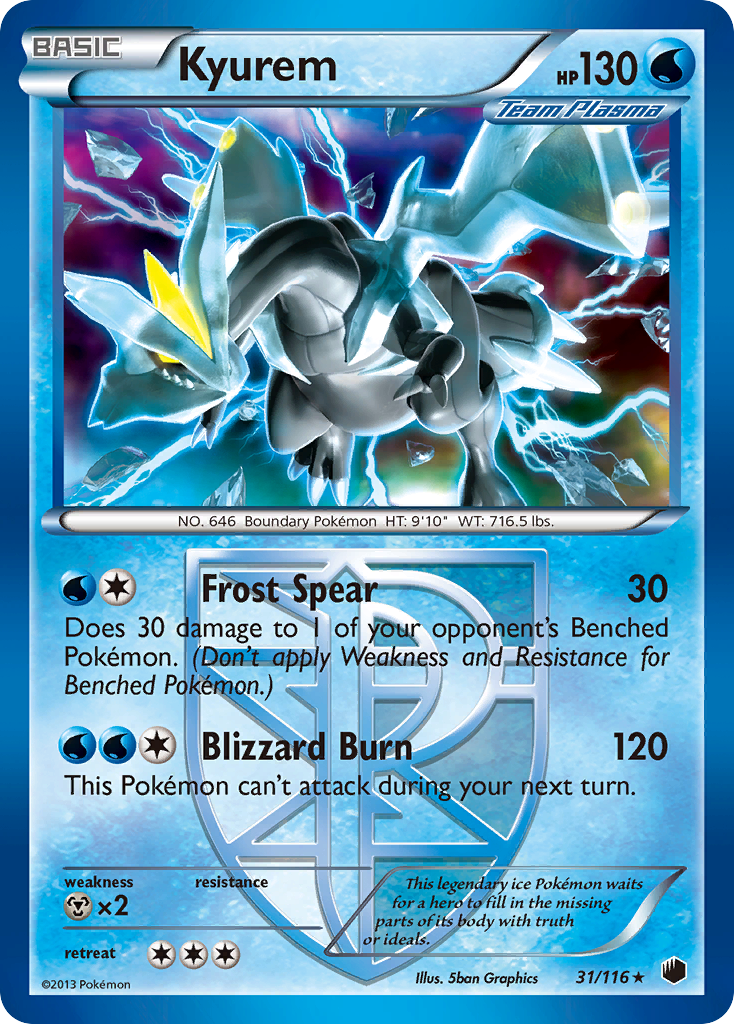 Kyurem (31/116) [Black & White: Plasma Freeze] | Chromatic Games