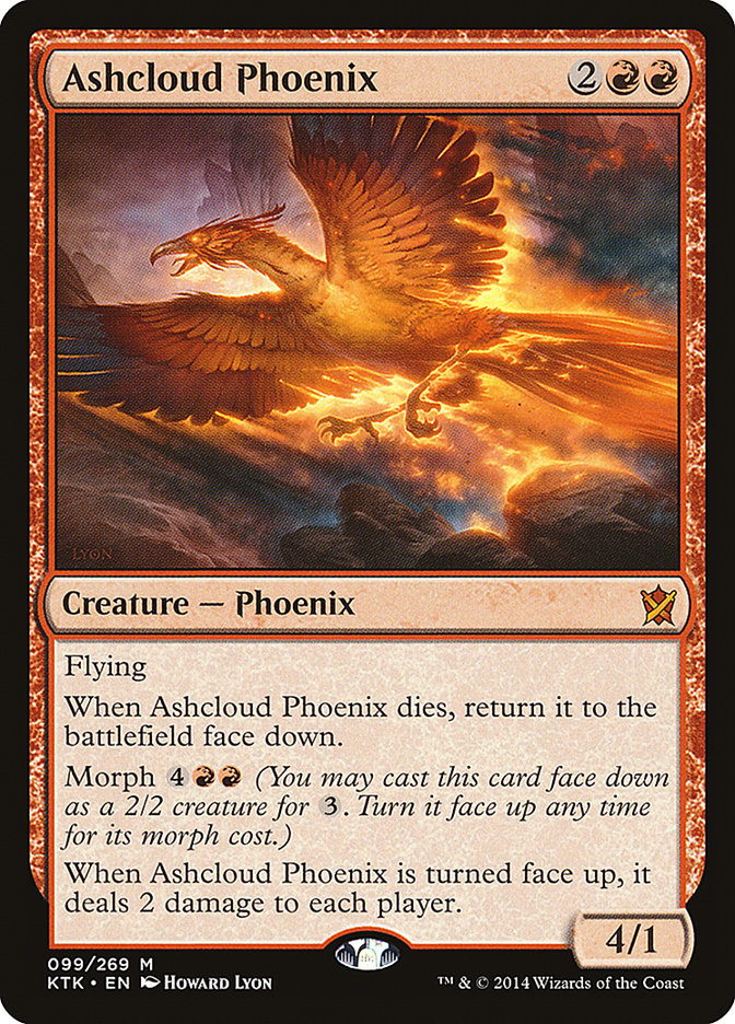 Ashcloud Phoenix [Khans of Tarkir] | Chromatic Games