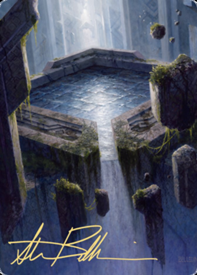 Morphic Pool Art Card (Gold-Stamped Signature) [Zendikar Rising Art Series] | Chromatic Games