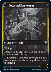 Devoted Grafkeeper // Departed Soulkeeper [Innistrad: Double Feature] | Chromatic Games