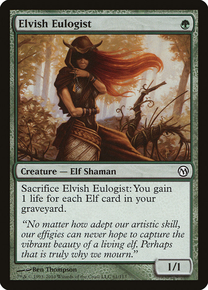 Elvish Eulogist [Duels of the Planeswalkers] | Chromatic Games