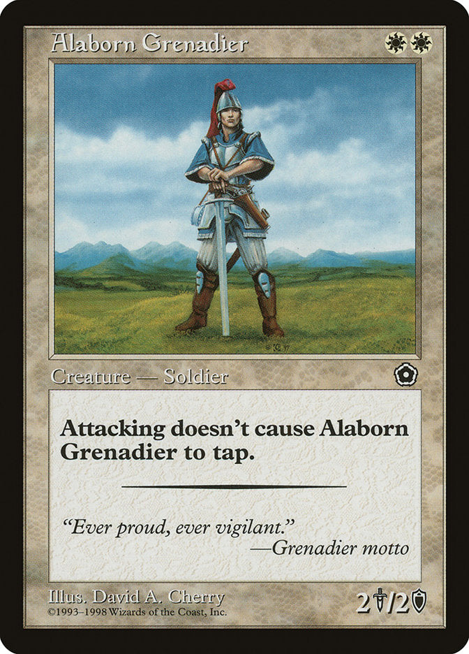 Alaborn Grenadier [Portal Second Age] | Chromatic Games