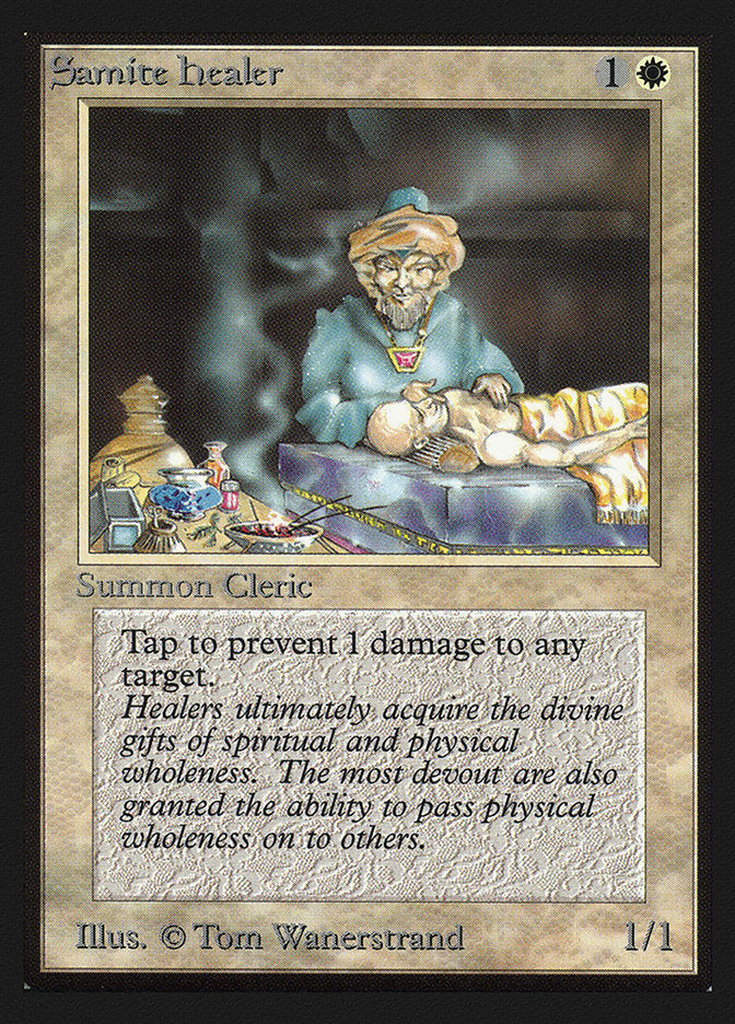 Samite Healer [International Collectors' Edition] | Chromatic Games